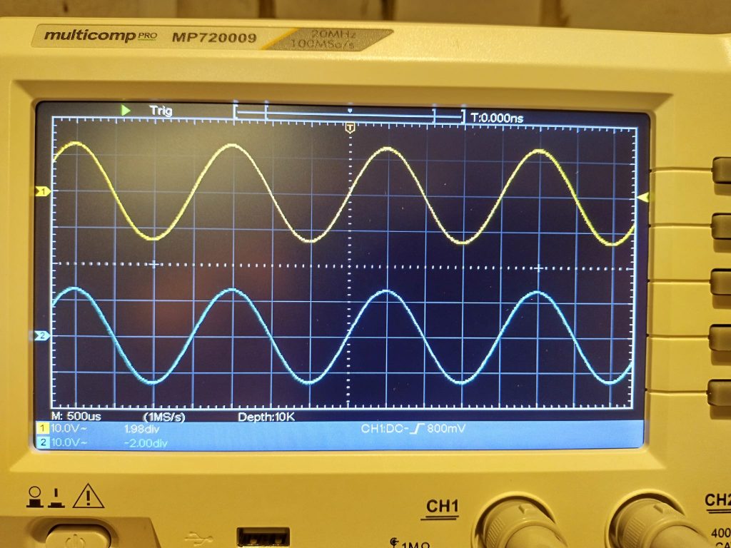 sine wave monitoring